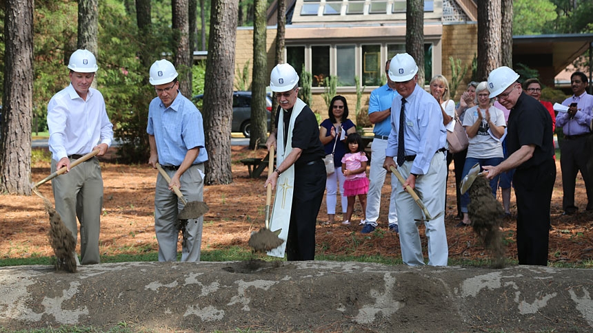 Holy Infant Parish in Durham breaks ground on new church