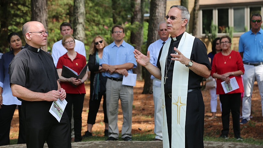 Holy Infant Parish in Durham breaks ground on new church