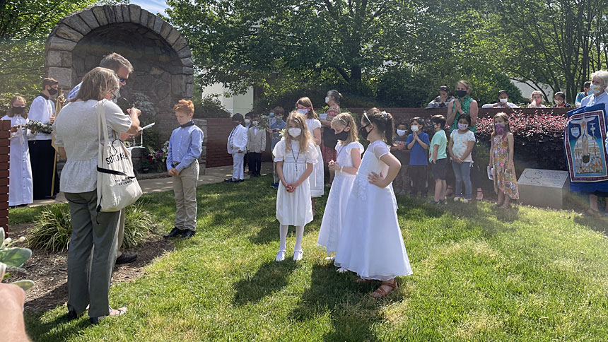 May Crowning, Our Lady of Lourdes Parish, Raleigh, NC