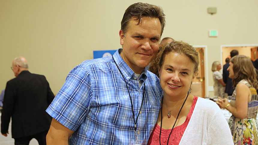 Suzanne and Jeremy Temple