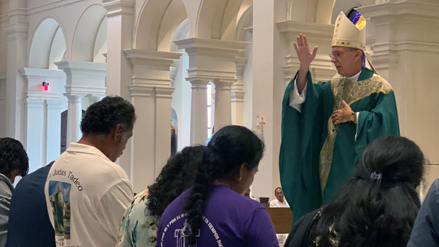 Songs, prayer and joy part of Cursillo celebration at cathedral