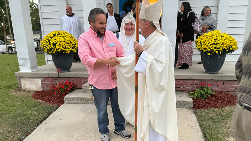 Immaculate Conception, Rocky Mount, celebrates 80th anniversary with Bishop Zarama