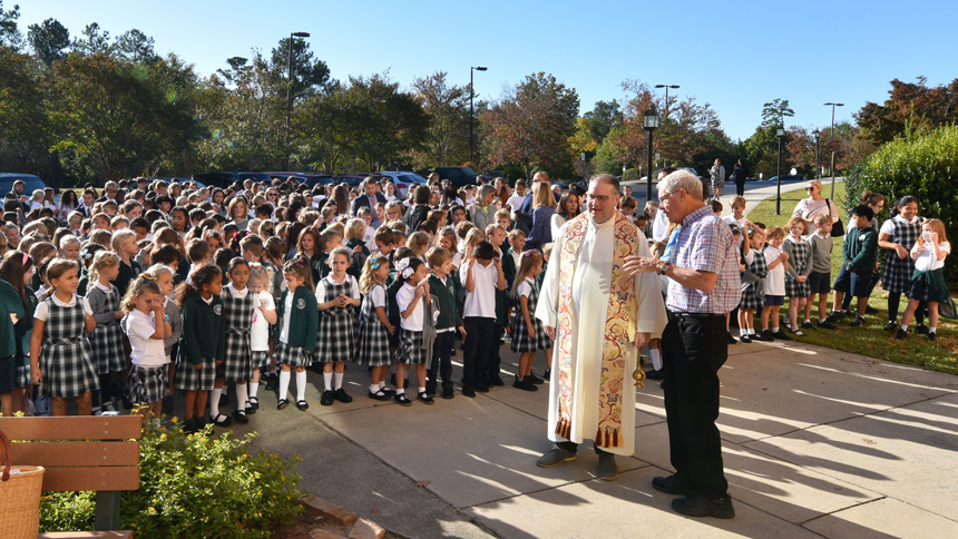 Parish welcomes second array of solar panels