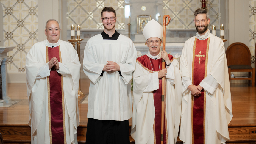 Seminarians convene for Mass of Candidacy