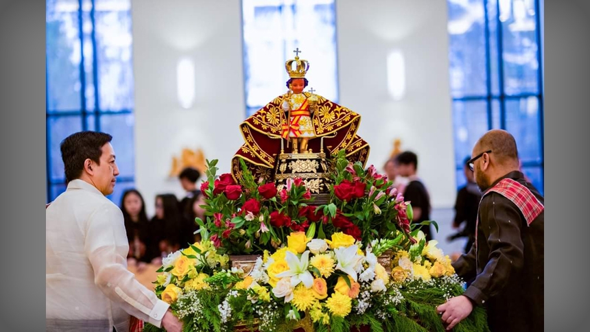 Santo Niño group welcomes new members, celebrates feast