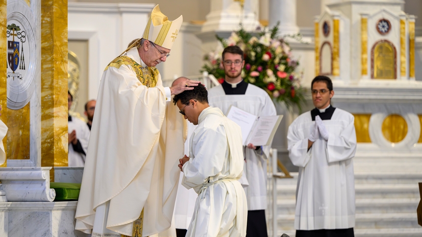 Deacon Johan: Seminarian takes formative step on journey 