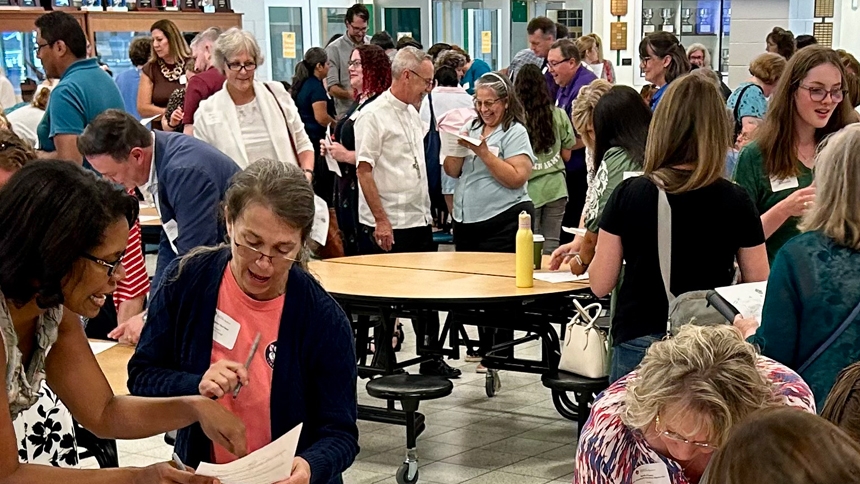 Parish staff celebrate 100 years