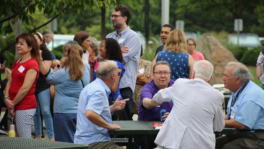 Parish staff celebrate 100 years