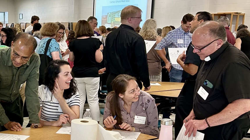 Parish staff celebrate 100 years