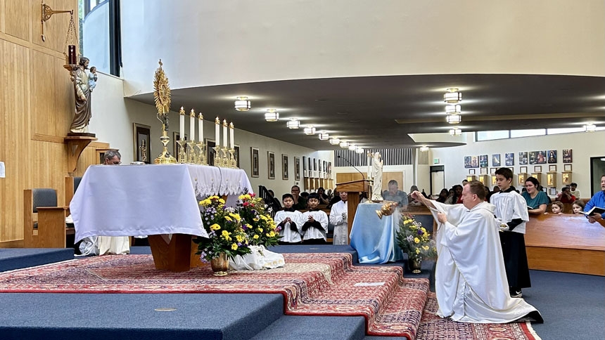 Our Lady of Lourdes celebrates its 70th