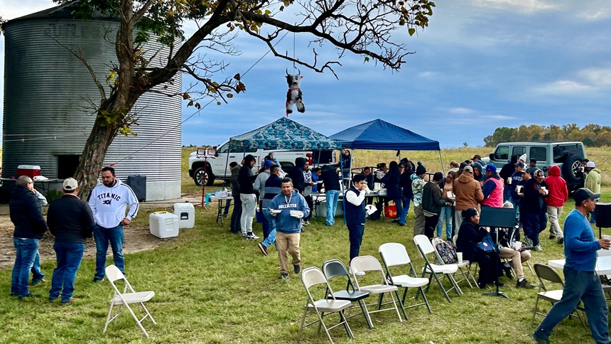 Bishop and cathedral team host Mass for farmworkers