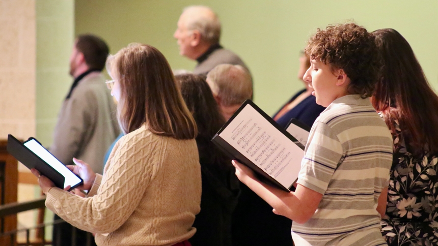 Pastoral musicians gather for Mass of Thanksgiving