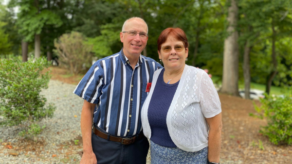 Bob and Kathy Klein, organizers of Run for Life