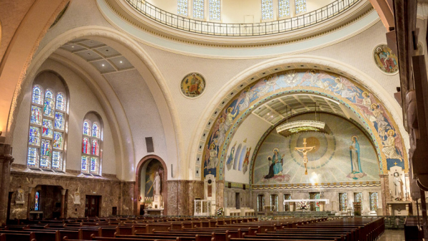 The National Shrine of St. Elizabeth Ann Seton in Emmitsburg, Md., is seen in this undated photo. (CNS photo/courtesy The National Shrine of Saint Elizabeth Ann Seton)